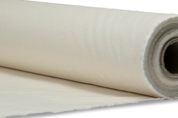 Baumwoll-Inlett 150 g/m² – raschelarm & kalandriert - 160 cm natur