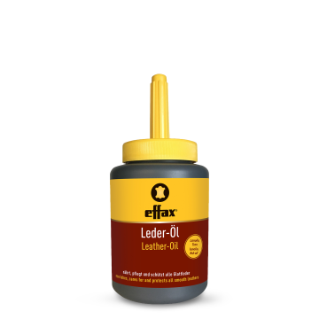 Effax Leder-Öl mit Pinsel 475 ml – Tiefenpflege für Polsterleder 