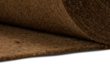 Kokos-Latex-Filz 15 mm 1.700 g/m² – Polstermatte Rollenware 100 cm 