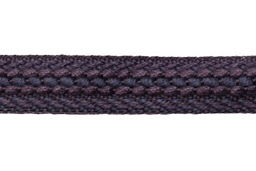 Möbelborte aus 100% Viskose - 13 mm Breite - große Farbauswahl 6957 Aubergine