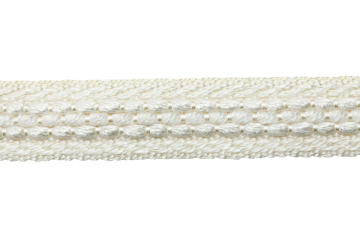 Möbelborte - 13 mm Breite 0238 Naturweiß