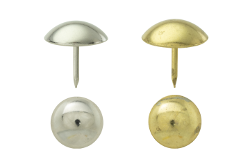 Polsterziernagel hochgewölbt 502 Ø 18 mm – Stift 15 mm 