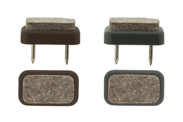 Filzgleiter Modell 10072 – für ovale & rechteckige Möbelfüße 