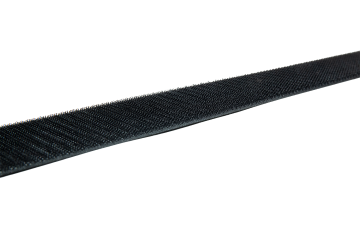 Haftband (Pilzband) zum Nähen 50 mm - schwarz