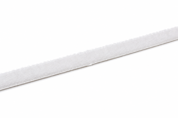 Flauschband selbstklebend | 25 m Rolle 20 mm - weiß