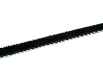 Haftband (Pilzband) selbstklebend | 25 m Rolle 20 mm - schwarz