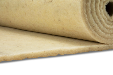 Schurwoll-Vlies 385 g/m² – Naturwolle für Polsteraufbau & Isolierung 