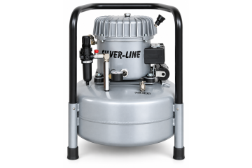 Silver-Line L-S50-25 flüsterleiser Kompressor ölgeschmiert 24 L 