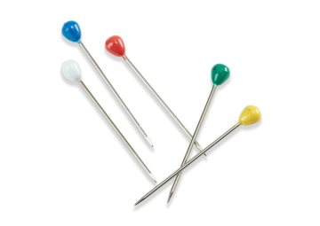 Tapezieranstecker mit Plastikkopf 50 mm, Ø 8 mm – Packung 100 Stück 