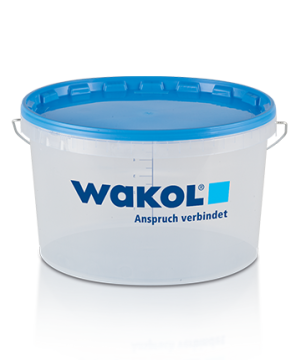 Wakol Dosiereimer 11 Liter – Mit Messskala für Wasser, Sand & Vorstrich 