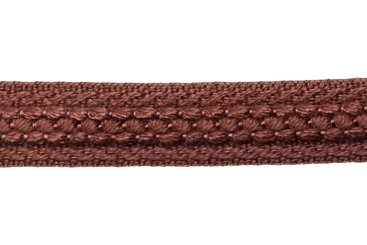 Möbelborte aus 100% Viskose - 13 mm Breite - große Farbauswahl 0166 Terrakotta