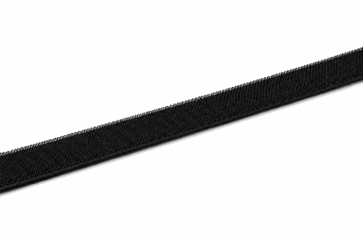 Haftband (Pilzband) zum Nähen | 25 m Rolle 20 mm - schwarz