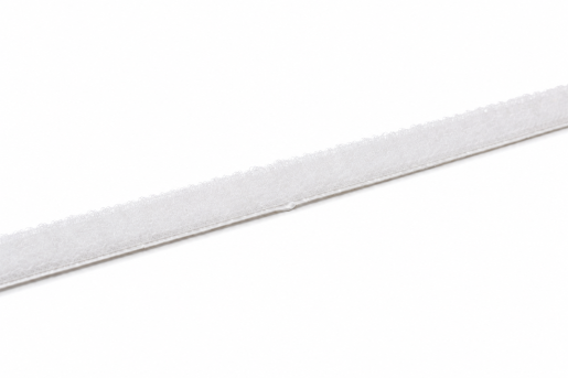 Flauschband selbstklebend | 25 m Rolle 20 mm - weiß