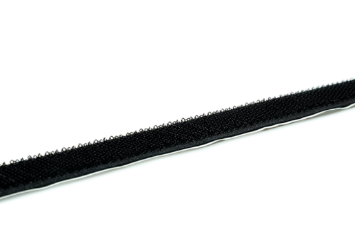 Haftband (Pilzband) selbstklebend | 25 m Rolle 20 mm - schwarz