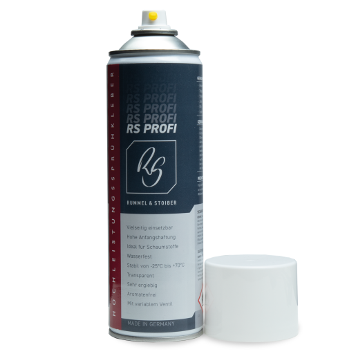 Rummel & Stoiber RS Sprühkleber Profi – gebrauchsfertiger Kontaktkleber 500 ml 
