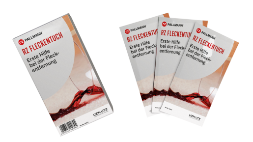 RZ Fleckentuch (5er Pack) – Mobile Fleckentfernung für über 300 Fleckenarten 