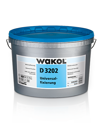 Wakol D 3202 Universalfixierung – Wiederaufnehmbar & Emissionsarm - 3 kg oder 12 kg Eimer 