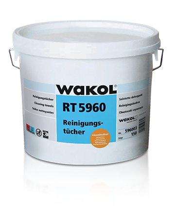 Wakol RT 5960 Reinigungstücher 150 Stück – Spezialtücher für PU & Lacke 