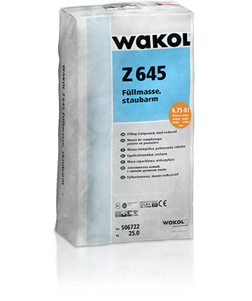 Wakol Z 645 Füllmasse 25 kg – Staubarm & Standfest bis 50 mm 