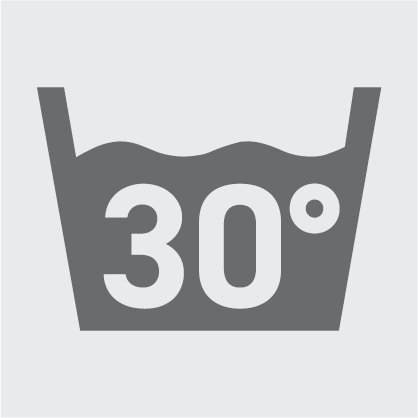 Waschtemperatur 30° normal