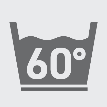 Waschtemperatur 60° schonender Prozess